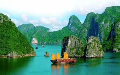 Фото пляжей Вьетнама с пейзажами