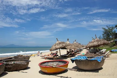 Фото пляжей Вьетнама с белым песком