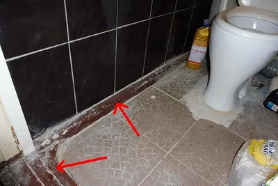 Изображение плинтуса в ванной: скачать в PNG