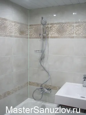Идеи современного дизайна маленькой ванной комнаты с использованием плитки
