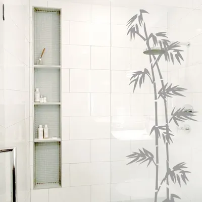 Создайте уютную атмосферу в ванной комнате с плиткой из бамбука