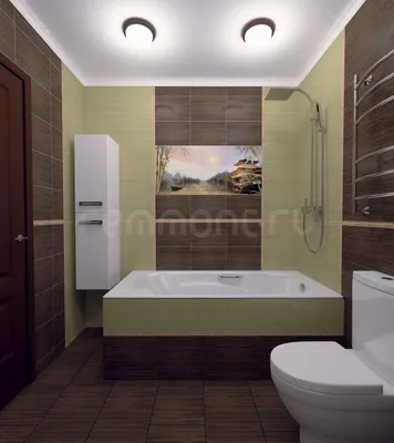 Эксклюзивная плитка для ванной комнаты из натурального бамбука