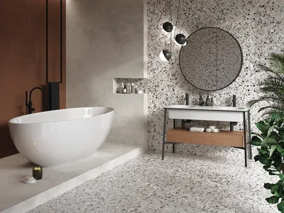 Фото плитки для ванной Cersanit: красивые картинки