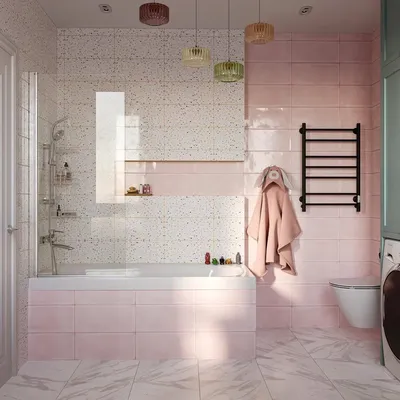 Вдохновляющие идеи для облицовки ванной комнаты плиткой Cersanit