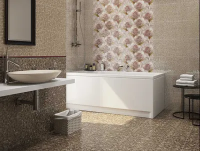 Потрясающие фотографии плитки для ванной от Cersanit