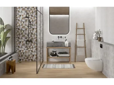 Красивые фотографии плитки для ванной от Cersanit