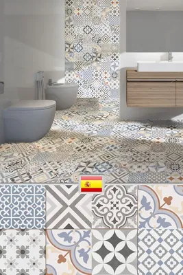 Фото плитки для ванной Испания в формате JPG