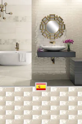 Уникальные дизайны испанской плитки для ванной комнаты на фото