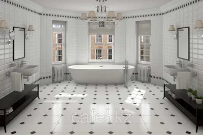 Интерьерная плитка для ванной на пол: фото галерея