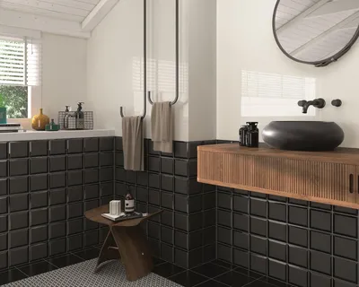 Ванная комната с плиткой: фото идеи для вдохновения