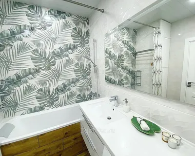 Фото плитки для ванной: разнообразие цветов и форм