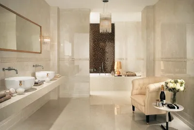 Фото плитки для ванны с абстрактным узором
