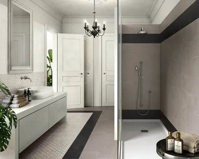 Фото плитки для ванны с эффектом зеркала