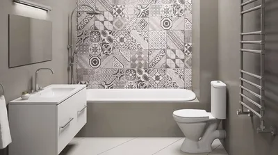 Плитка для ванны: фото современных дизайнов