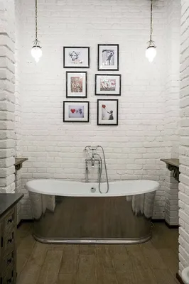 Фото плитки под кирпич в ванной: выберите формат для скачивания (JPG, PNG, WebP)