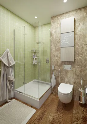 2) Изображения плитки ПВХ для ванной комнаты в разных размерах