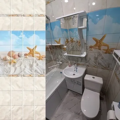 17) Фото плитки ПВХ для ванной комнаты с матовой поверхностью