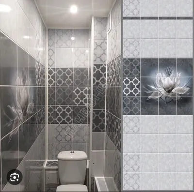 Арт плитка пвх на стены в ванной - Арт ванной комнаты с плиткой пвх