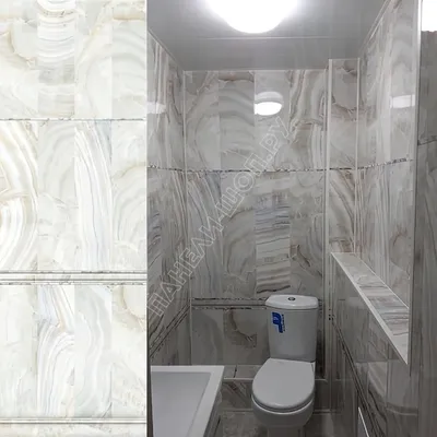 PNG плитка пвх на стены в ванной - Ванная комната с плиткой пвх в формате PNG
