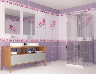 Плитка пвх в ванной: стильные решения на фото