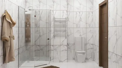Плитка пвх в ванной: фото с разными стилями и направлениями укладки