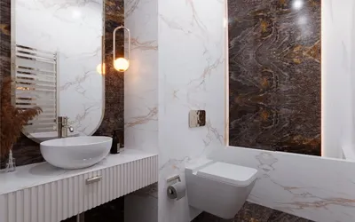 Стильные решения для ванной комнаты с плиткой