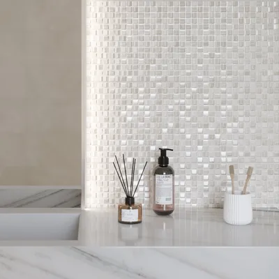 Фото мозаики для ванной комнаты: современные фотографии для дизайна интерьера