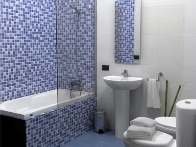 Как выбрать плитку мозаику для ванной комнаты: фото и советы