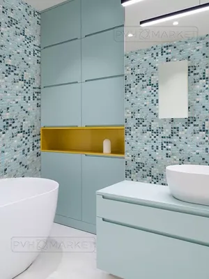 Фото мозаики для ванной комнаты: свежие картинки