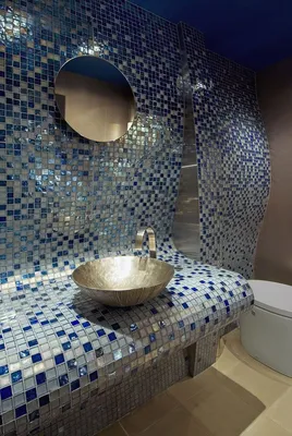 Фото мозаики для ванной комнаты: красивые картинки для вдохновения