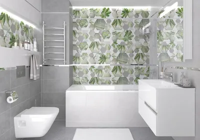 Фотографии ванной комнаты в стиле 2024