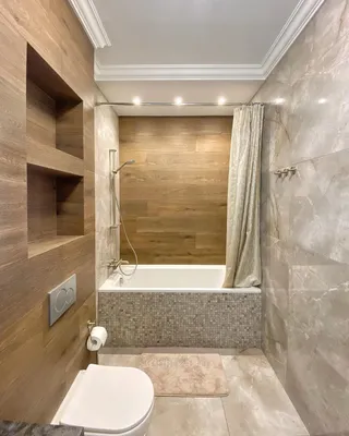 **30 вариантов дизайна ванной комнаты с разнообразной плиткой**