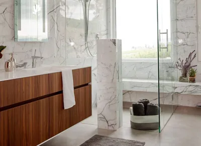 Плитка венге в ванной: современный дизайн