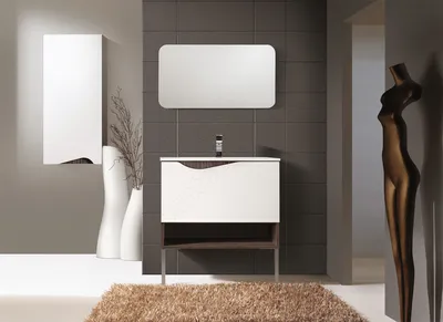Вдохновение для вашей ванной комнаты: плитка зебрано