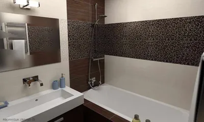 Вдохновляющие фото плитки зебрано ванной
