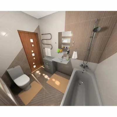 Идеи дизайна ванной комнаты с использованием плитки зебрано: фото и вдохновение