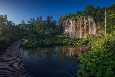 Райские красоты Плитвицких озер на фото