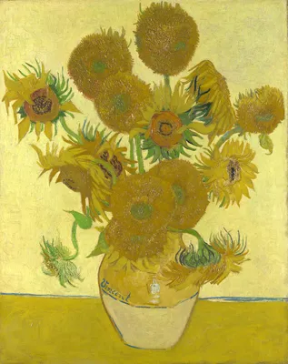 Фото подсолнухов Ван Гога: солнечные цветы на вашем экране