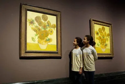 Фото подсолнухов: взгляд художника Ван Гога