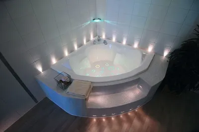 Красивые изображения ванной комнаты с подсветкой