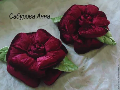Подушка роза: оригинальное декоративное решение