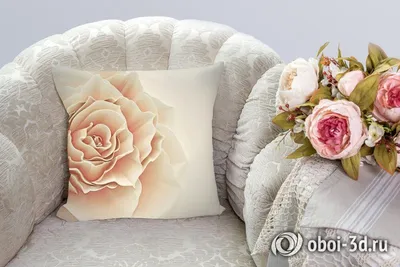 Фото, размеры и форматы: выберите свою подушку роза