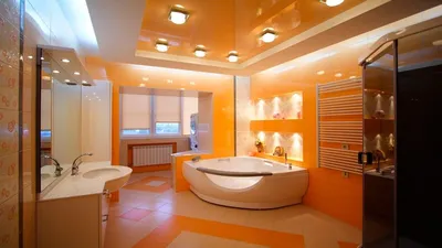 Фото подвесных потолков в ванной комнате с разными стилями
