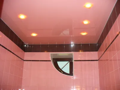 Фотографии подвесных потолков в ванной комнате в хорошем качестве