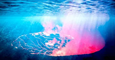 Подводные вулканы во всей красе: фото в HD качестве