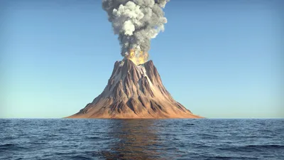 Вулканы в морских глубинах: фотографии для скачивания