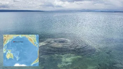 Таинственные проруби в морских глубинах: фото подводных вулканов