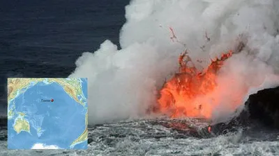 Удивительные подводные вулканы в формате 4K