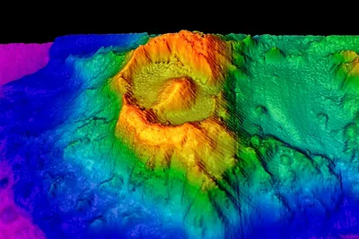 Подводные вулканы в PNG и JPG форматах