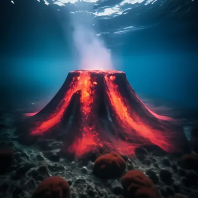 Изображения подводных вулканов для ios